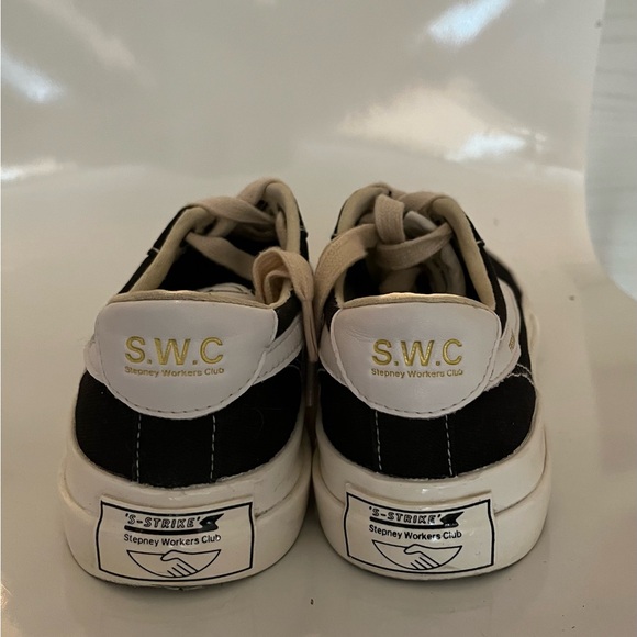 Stepney Workers Club Dellow S Strike Canvas Sneaker Size US 5 - Picture 5 of 6